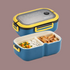 Lunchbox bento 1200 ml à 3 compartiments Ma lunchbox, coloris bleu